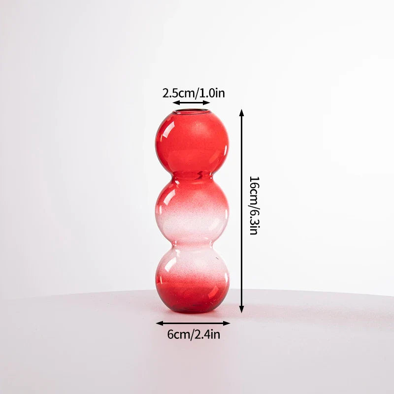Creative Glass Flower Vintage Vase