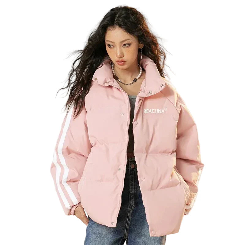 Lightweight Stripped Down Puffer Jacket