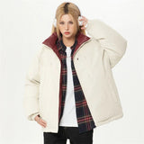 Heavy High Collar Winter Puffer Jacket