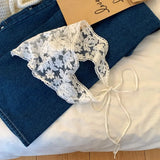 Dreieckiges Damen-Bandana im Vintage-Landhausstil