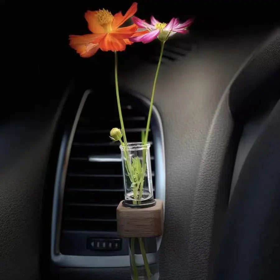 Stable Mini Car Flower Vintage Vase