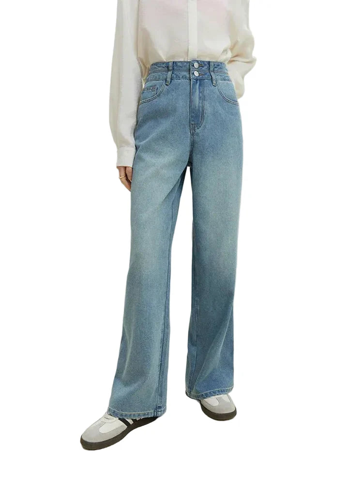 Retro Vintage High Waisted Jeans