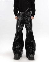 Cyperpunk Shiny Leather Pants