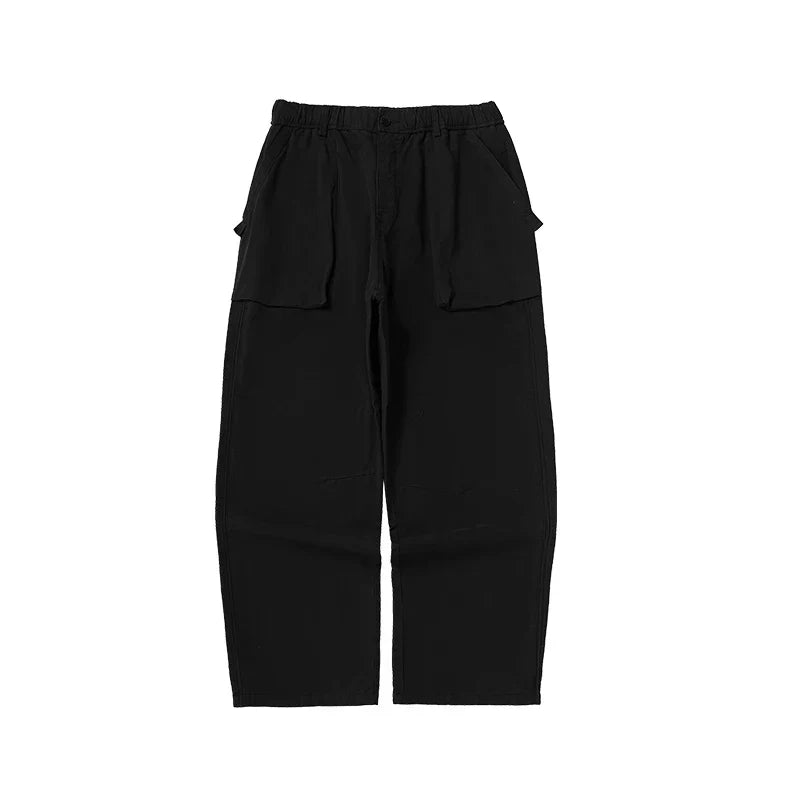 Pantalones cargo de calle de corte alto