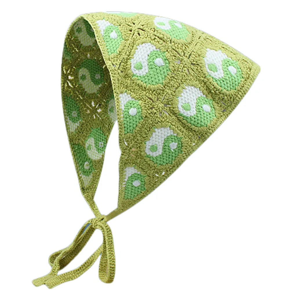 Summer Concert Crochet Head Bandana