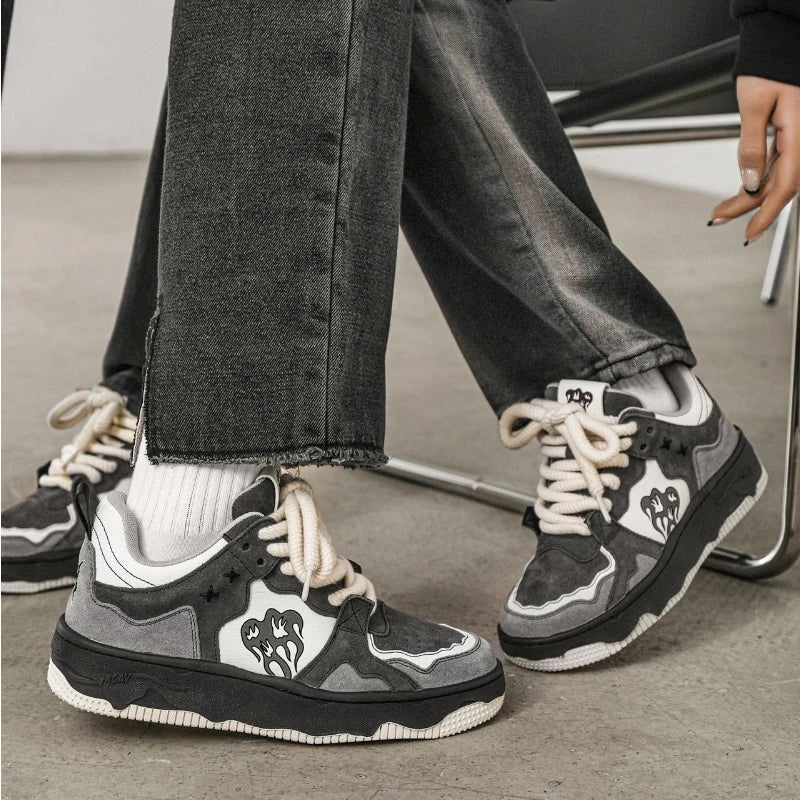 Retro Hip Hop Volcano Sneakers
