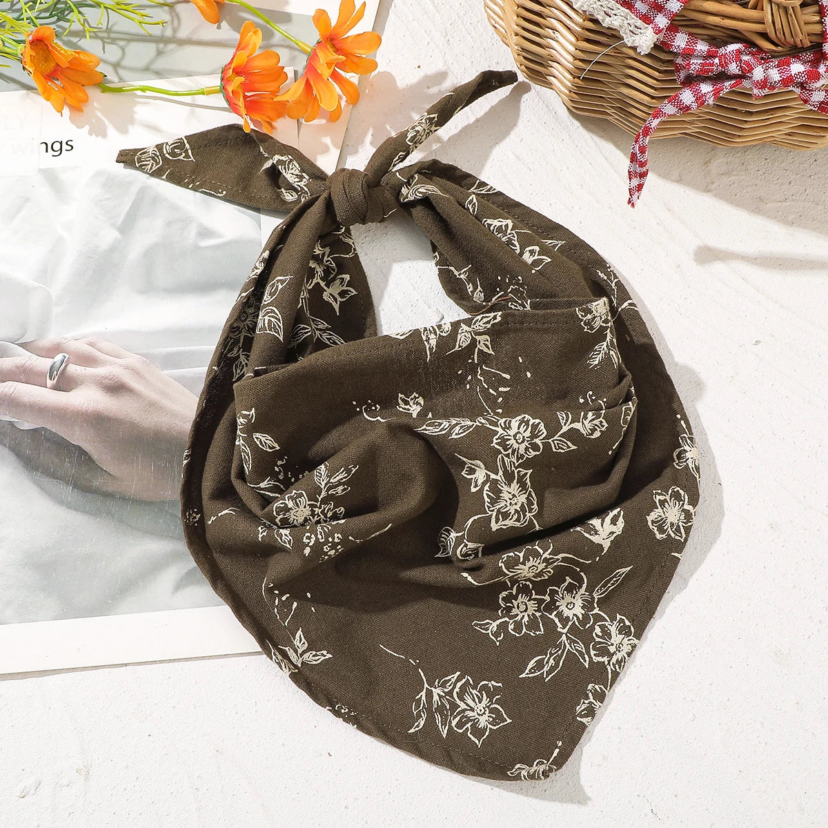 Daisy Pattern Handmade Hairband