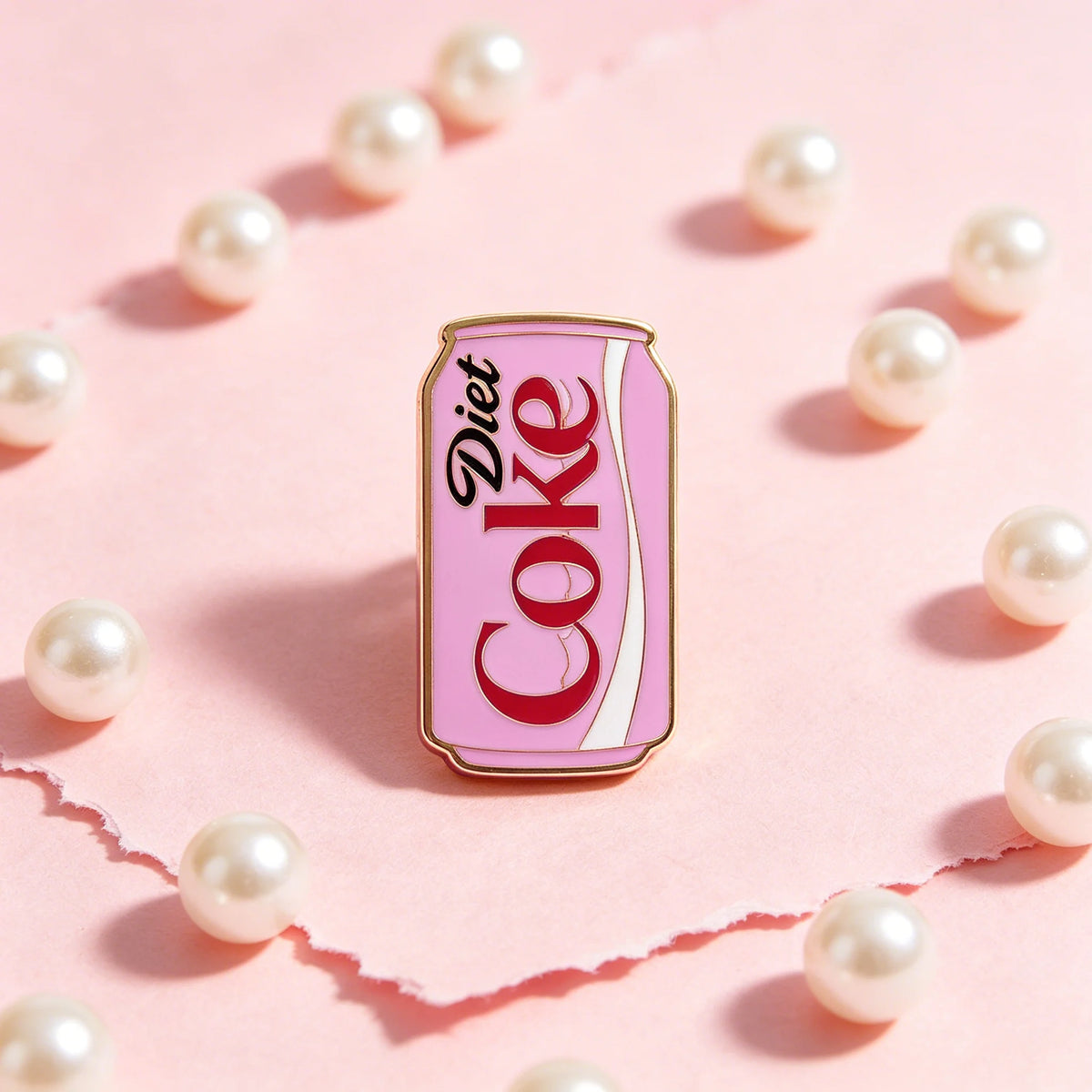 Drinks Diet Enamel Pin