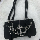 Y2k Aesthetic Cross Chain Bags