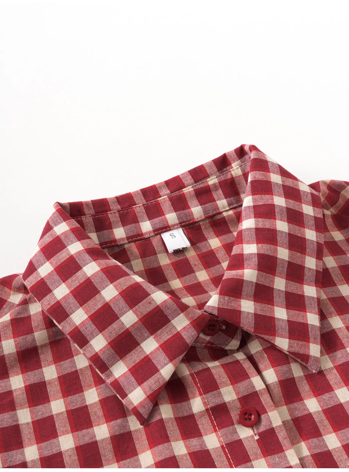 2000s Two Piece Sets Plaid Shirt