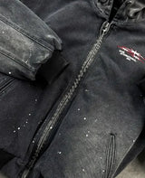 Gothic Zip Oversized Hoodie