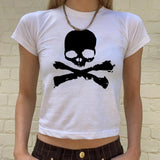 Y2K Gothic Skull Vintage Grunge Graphic T-Shirt