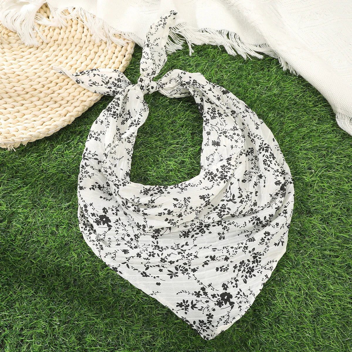 Daisy Pattern Handmade Hairband