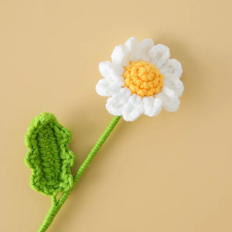 Handwoven Knitted Graduation Cute Mini Bouquet Flower