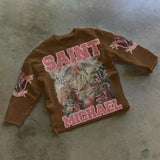 Sudadera estampada de Saint