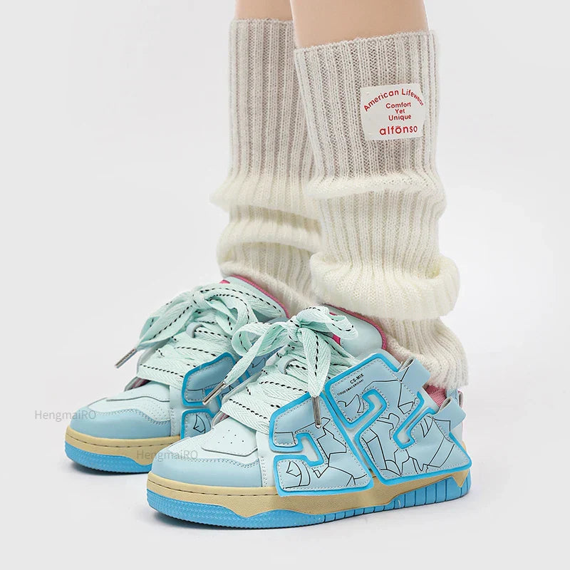 Y2K Punk Skater Shoes