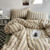 White & Black Polka Dot Bedding Set