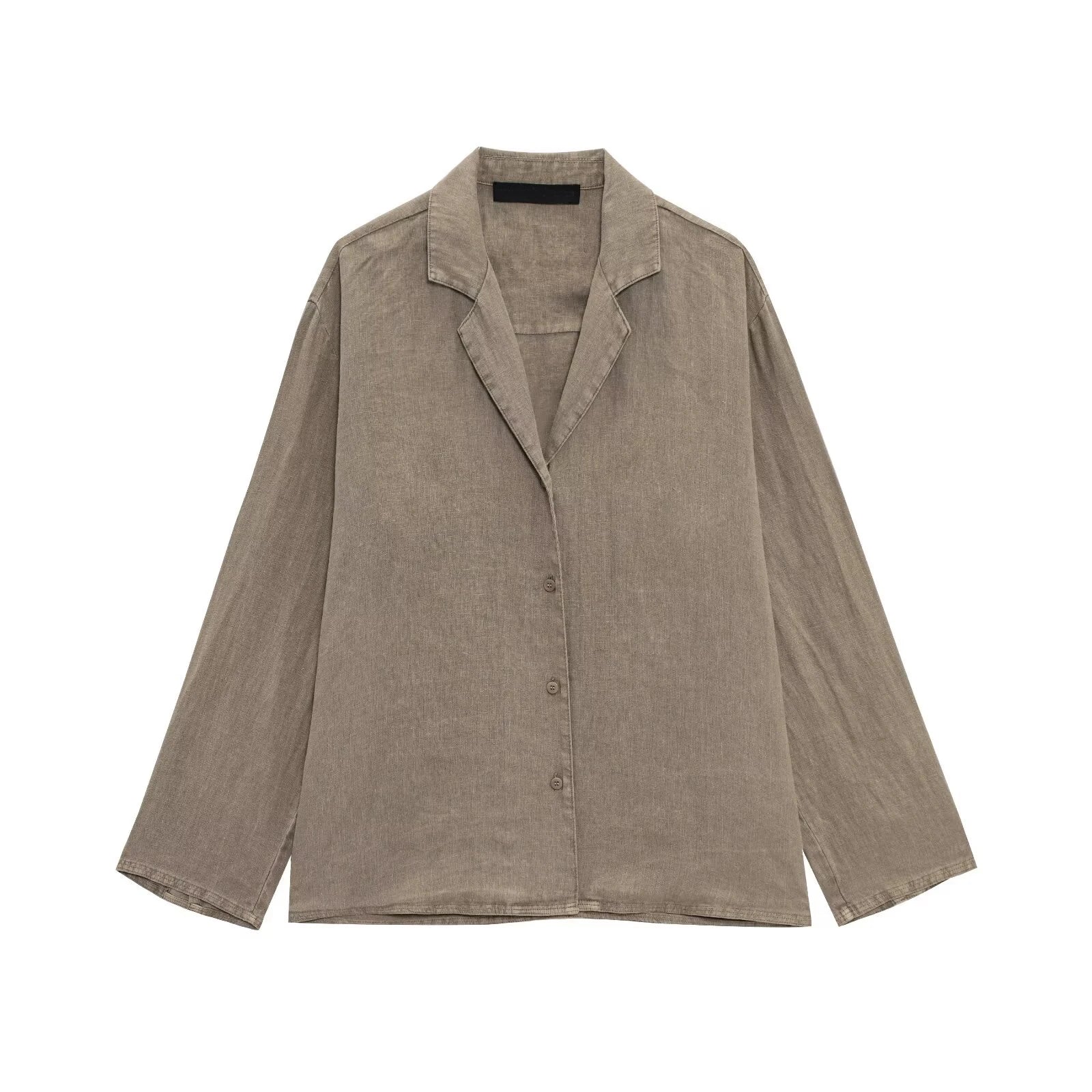 Casual Long Sleeve Loose Blouse
