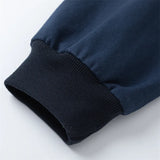 Vintage Japanese Workwear Blue Varsity Jacket