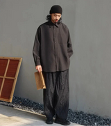 Japanese Oversize Long Sleeve Shirt