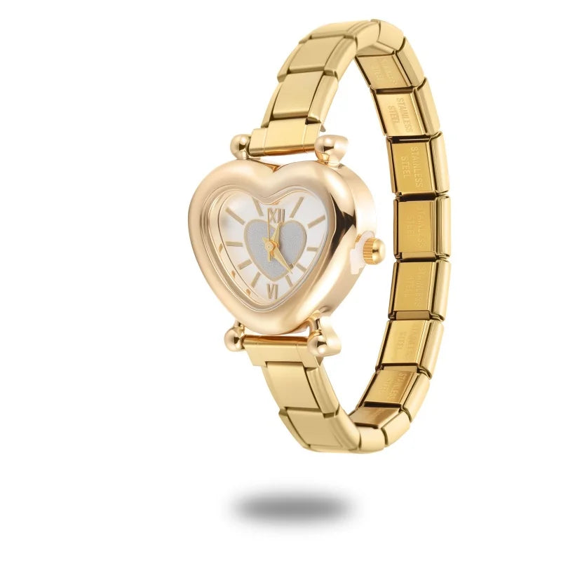 Italian Stainless Butterfly Watch