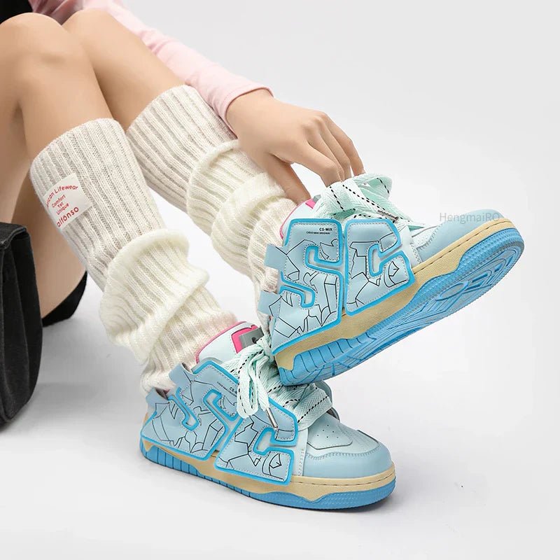 Y2K Punk Skater Shoes