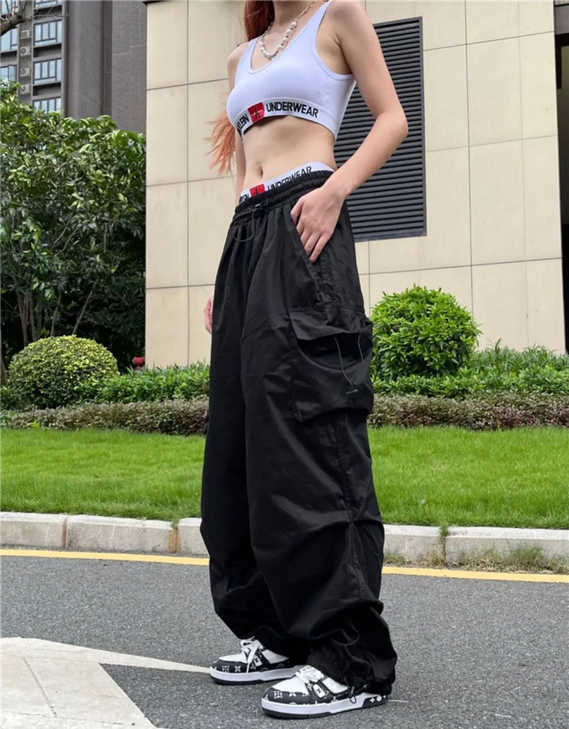 Y2K Parachute Women's Pants