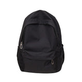 Solid Color School Backpack