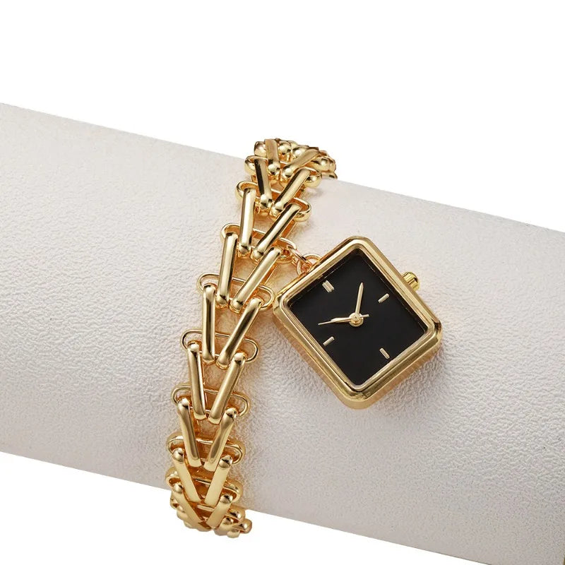 Luxury Triangular Wheat Ear Dial Watch