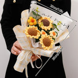 Wedding Bouquet Crochet Flowers
