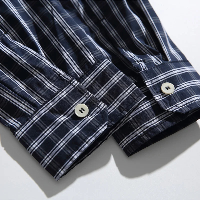 City boy Plaid Oversized Shirt