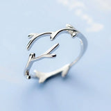 Rose Thorn Stainless Steel Ring