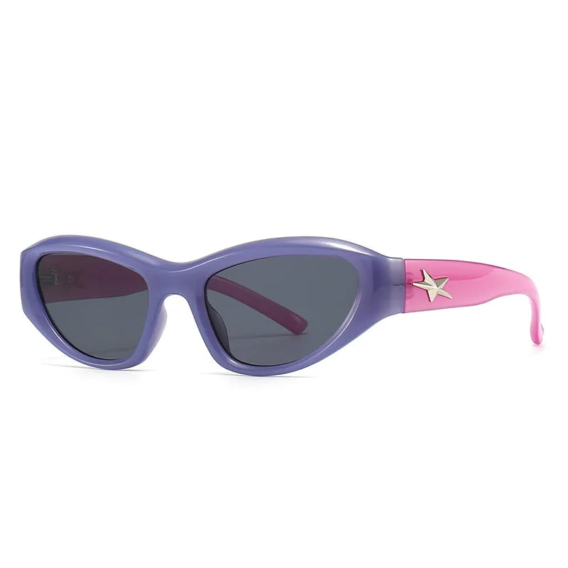 Y2K Vintage Cat-Eye Sonnenbrille
