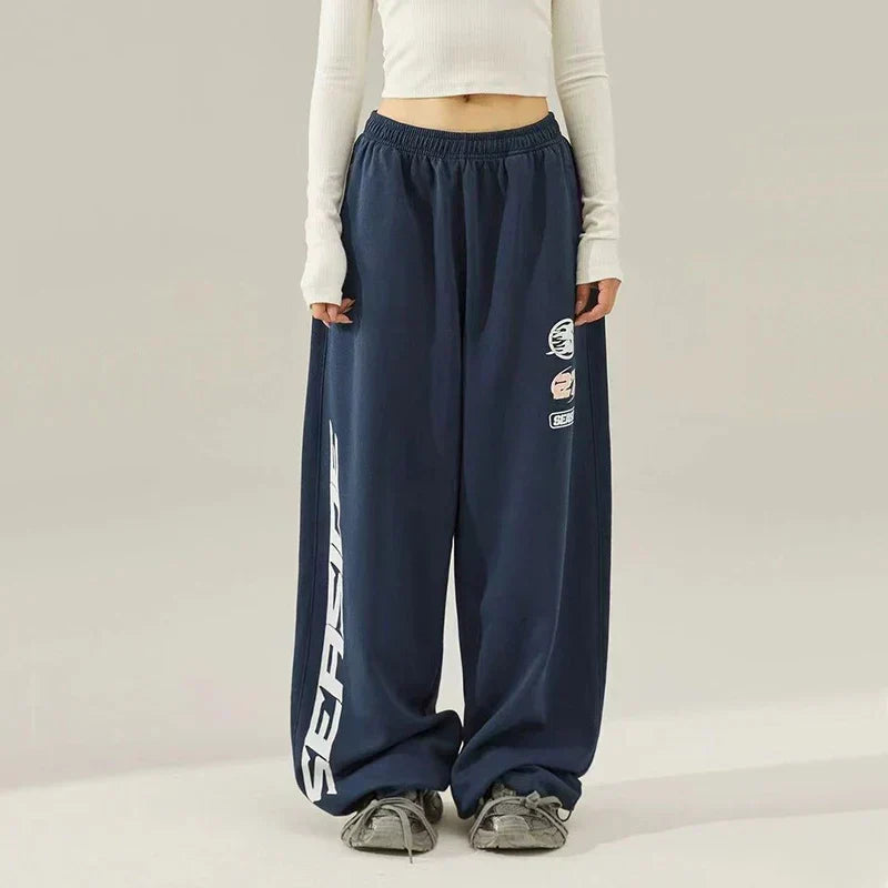 Vintage-Rennhose mit weitem Bein