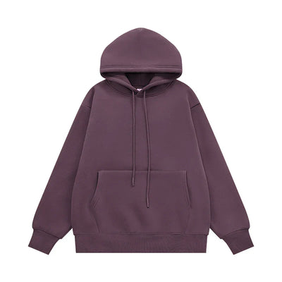Sudaderas con capucha holgadas de color liso