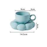 Juego de tazas burbuja rosadas