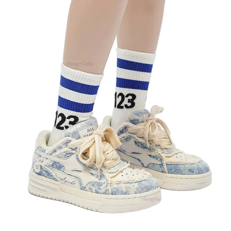 Y2K Star Retro Punk Sneakers