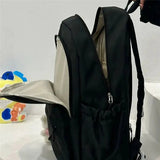 Nylon Multi-pocket School Backpack