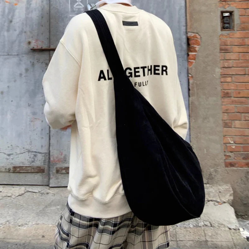 Retro Herbst Knödel-Umhängetasche