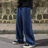 Gerade geschnittene Washed-Hose