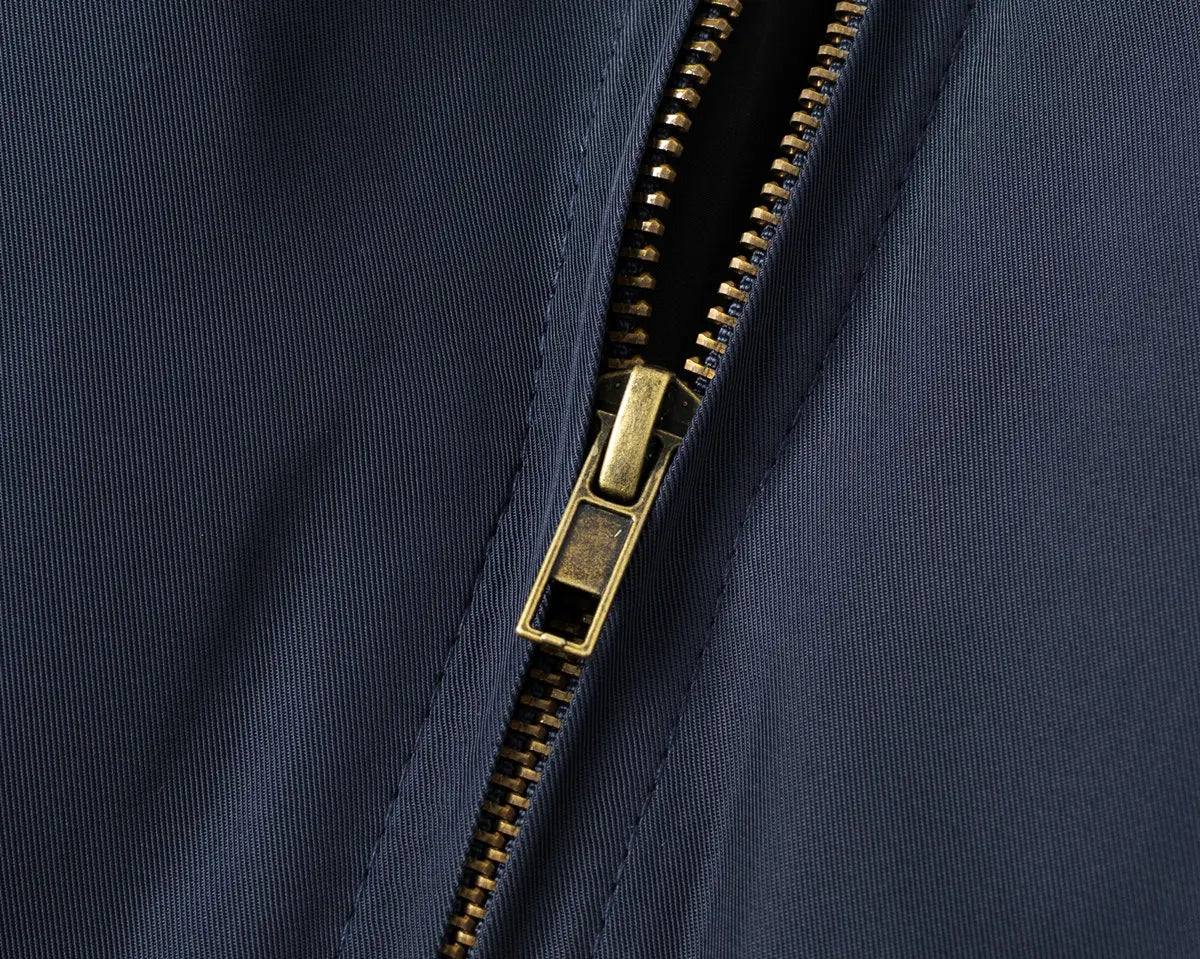 Padded Zip-up Windbreaker Jacket