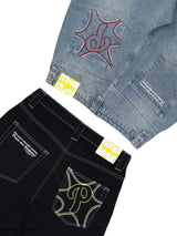Bad Friend Baggy Black High Waist Jeans