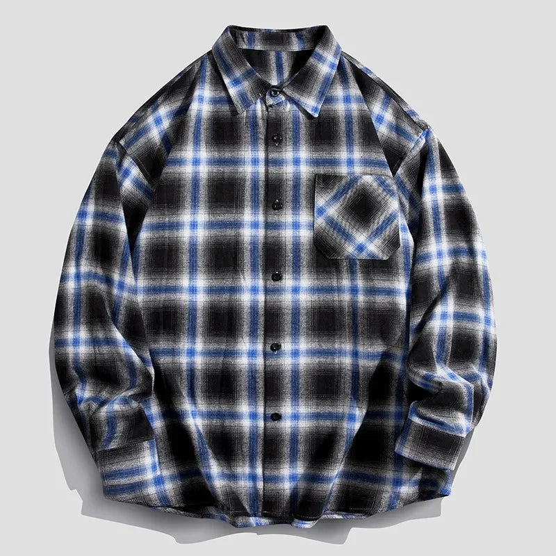 Plaid Front Pocket Shirt