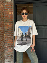 Vintage Pink Rock Band  T-Shirt