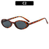 Y2K Retro Oval Sunglasses