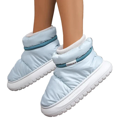 Winter Cotton Padded Thick Sole Shoes