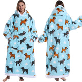 Cartoon Tragbare Homewear Pyjama-Decke