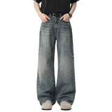 American High Street Style Whisker Jeans