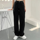 High Waist Vintage Wide Jeans
