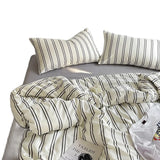 White & Black Polka Dot Bedding Set